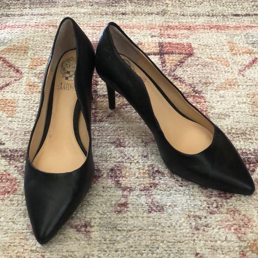 Vince Camuto black heels